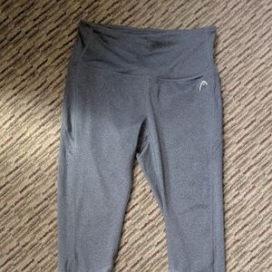 Heather Grey HEAD Workout Leggings
